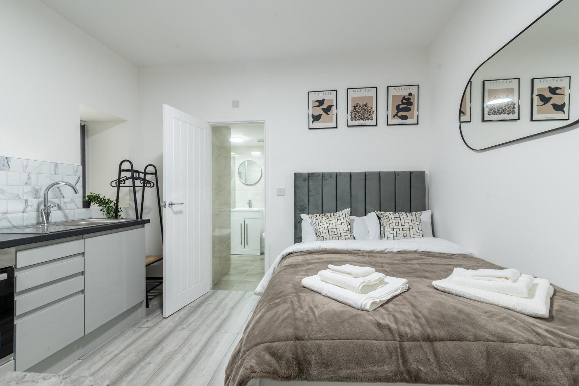 Cosy Cardiff Apartments - Garden Lounge المظهر الخارجي الصورة