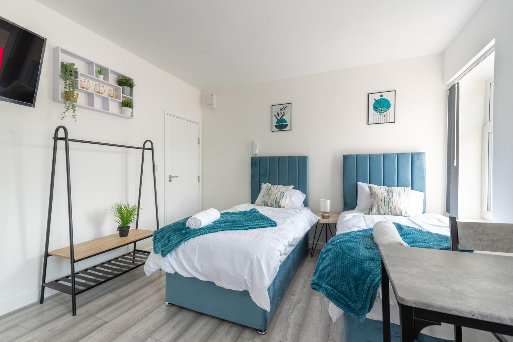 Cosy Cardiff Apartments - Garden Lounge المظهر الخارجي الصورة